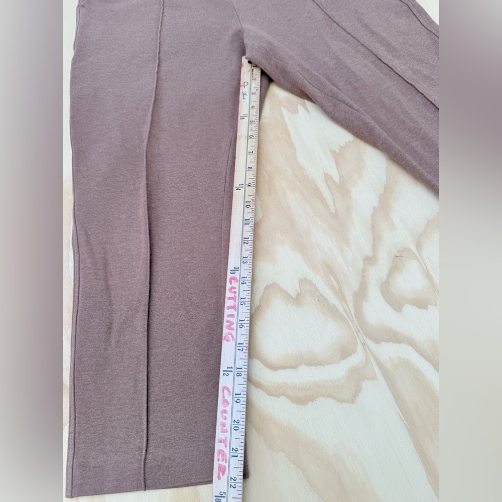 Everlane Women’s Brown Cropped Pants Size M | Ankle Length Pull-On Trousers - Picture 10 of 10